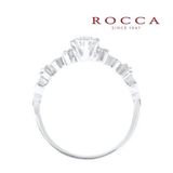 【ROCCA(ロッカ)】【ROCCA】さりげないピンクダイヤが可愛いエンゲージリング MK-13R