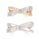 【ROCCA(ロッカ)】ROCCA】好きな彫り模様に変更可能！ハワイアンマリッジリング HW-2/HW-1