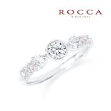 【ROCCA(ロッカ)】【ROCCA】透かしのお花が可愛いエンゲージリング OEM5