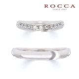 【ROCCA(ロッカ)】【ROCCA】シンプルで仕事中も着けやすいマリッジリング KMR-A2D/2L