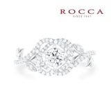 【ROCCA(ロッカ)】【ROCCA】エレガントなバラのデザイン！華やかなエンゲージリング TDR03081