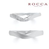 【ROCCA(ロッカ)】【ROCCA】ラインの綺麗なシンプルなV字リング！重ね付けにも HO-5D/5L