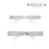 【ROCCA(ロッカ)】【ROCCA】シンプルで仕事中も着けやすいマリッジリング （結婚指輪）SFR-1D/SFR-1L