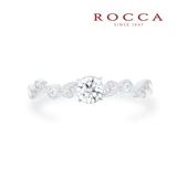 【ROCCA(ロッカ)】【ROCCA】繊細なアンティークデザイン！重ね付けにもぴったりなエンゲージリング R53