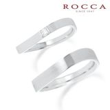 【ROCCA(ロッカ)】【ROCCA】シンプルで仕事中も着けやすいスタイリッシュなマリッジリング DI-3S/3L