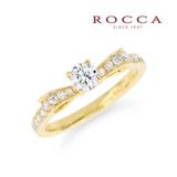 【ROCCA(ロッカ)】【ROCCA】薬指にリボンを結ぶロマンチックなエンゲージリング R60