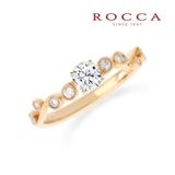 【ROCCA(ロッカ)】【ROCCA】繊細なアンティークデザイン！重ね付けにもぴったりなエンゲージリング R53