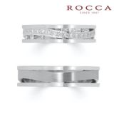 【ROCCA(ロッカ)】【ROCCA】透かしのデザインがおしゃれ！つけ心地の良い幅広マリッジリング DO-5D/5L