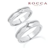 【ROCCA(ロッカ)】【ROCCA】スタイリッシュなダイヤ模様！個性的なマリッジリング CU-1S/1L