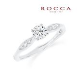 【ROCCA(ロッカ)】【ROCCA】重ね付けにもぴったり！シンプルエンゲージリング R62