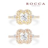 【ROCCA(ロッカ)】【ROCCA】お花のデザインが可愛い！華やかなエンゲージリング TDR03766