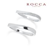 【ROCCA(ロッカ)】【ROCCA】シンプルで仕事中も着けやすいS字のマリッジリング KMR-A8D/8L