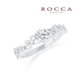 【ROCCA(ロッカ)】【ROCCA】アンティークのデザインが繊細！重ね付けにもぴったりのエンゲージリング R55