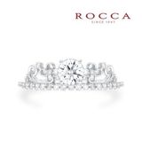 【ROCCA(ロッカ)】【ROCCA】お花のデザインが可愛い！ティアラのようなエンゲージリング OEM8