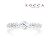 【ROCCA(ロッカ)】【ROCCA】透かしのお花が可愛いエンゲージリング OEM5