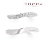 【ROCCA(ロッカ)】【ROCCA】シンプルで仕事中も着けやすいマリッジリング KMR-A4D/4L