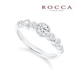 【ROCCA(ロッカ)】【ROCCA】フクリン留めで引っかかりにくい！普段使いしやすいエンゲージリング OEM7