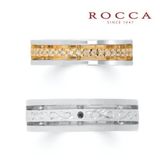 【ROCCA(ロッカ)】【ROCCA】幅広でも着け心地◎！コンビのマリッジリング DO-6S/6L