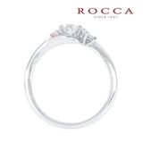 【ROCCA(ロッカ)】【ROCCA】さりげないピンクダイヤが可愛いエンゲージリング SW-20