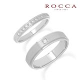 【ROCCA(ロッカ)】【ROCCA】シンプルで仕事中も着けやすいマリッジリング HHA-2D/2L