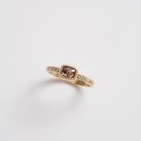 【TROA(トロア)】ローズカットダイヤモンドリング