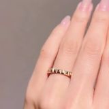 【JEWELRY OHASHI(ジュエリーオーハシ)】【ブシュロン】クルドパリ ピンクゴールド　ミディアムリング