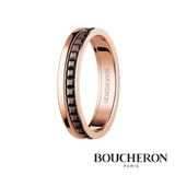 【JEWELRY OHASHI(ジュエリーオーハシ)】【ブシュロン】キャトルクラシック ハーフリング ブラウン