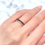 【JEWELRY OHASHI(ジュエリーオーハシ)】【ブシュロン】キャトルクラシック ハーフリング ブラウン