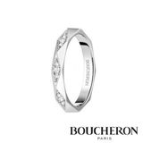 【JEWELRY OHASHI(ジュエリーオーハシ)】【ブシュロン】ファセット　ミディアムリング　ハーフパヴェ