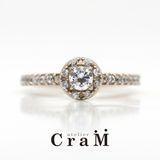 【atelier CraM(アトリエ クラム)】D.A.T.D Ⅱ（ダイヤ・アラウンド・ザ・ダイヤⅡ）