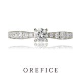 【OREFICE(オレフィーチェ)】中石0.2ct ダリア