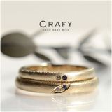 【CRAFY(クラフィ)】【ふたりで手作り】選べる素材13種類！豊富なカラーゴールドで作る結婚指輪