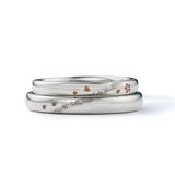 【efu(エフ) ※旧「一新堂(ISSHINDO) 」】【新作】紡ぎ輪/さくら咲く 絢爛(けんらん) /結婚指輪