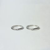 【Smith(工房スミス)】猫のしっぽをデザインした結婚指輪