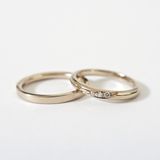 【Smith(工房スミス)】甲丸リングと内甲丸リングの結婚指輪