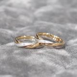 【鶴(mikoto)】【ギメルリング（18MA-025）】おふたりがひとつの家族になることをイメージしたリング