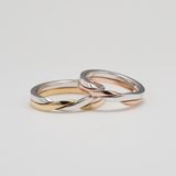 【鶴(mikoto)】【ギメルリング（18MA-025）】おふたりがひとつの家族になることをイメージしたリング