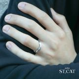 【atelier ST, CAT(アトリエ エスティーキャット)】5「Impressionism」4mm｜自然なねじれが描く、豊かな陰影と存在感
