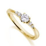 【DIAMOND DOT LAB(ダイアモンド ドット ラボ)】Rivière【リヴィエール】のエンゲージジリング(婚約指輪)。