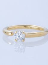 【ENEY(エネイ)】ONE K18YG 0.5CT ROUND RING