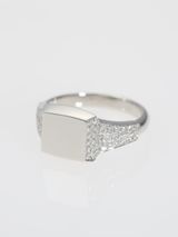 【ENEY(エネイ)】SIGNET RICH RING PT900