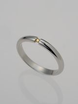 【ENEY(エネイ)】BRIDGE RING PT900 &times; K18YG