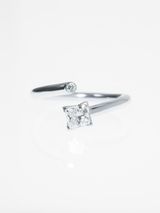 【ENEY(エネイ)】TWO PT900 PRINCESS/MELEE RING