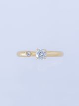 【ENEY(エネイ)】TWO K18YG ROUND/ROUND ROSE RING