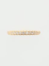 【ENEY(エネイ)】HALF ETERNITY RING K18YG