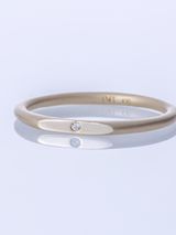 【ENEY(エネイ)】SURFACE K10YG POINT MATTE SLIM RING
