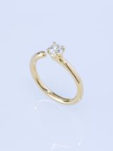 【ENEY(エネイ)】ONE K18YG 0.5CT ROUND RING