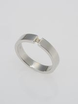 【ENEY(エネイ)】BRIDGE RING HIRA PT900 &times; K18YG