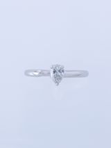 【ENEY(エネイ)】ONE PT900 0.5CT PEAR RING