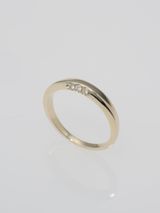 【ENEY(エネイ)】SMOOTH DIAMOND RING K10YG